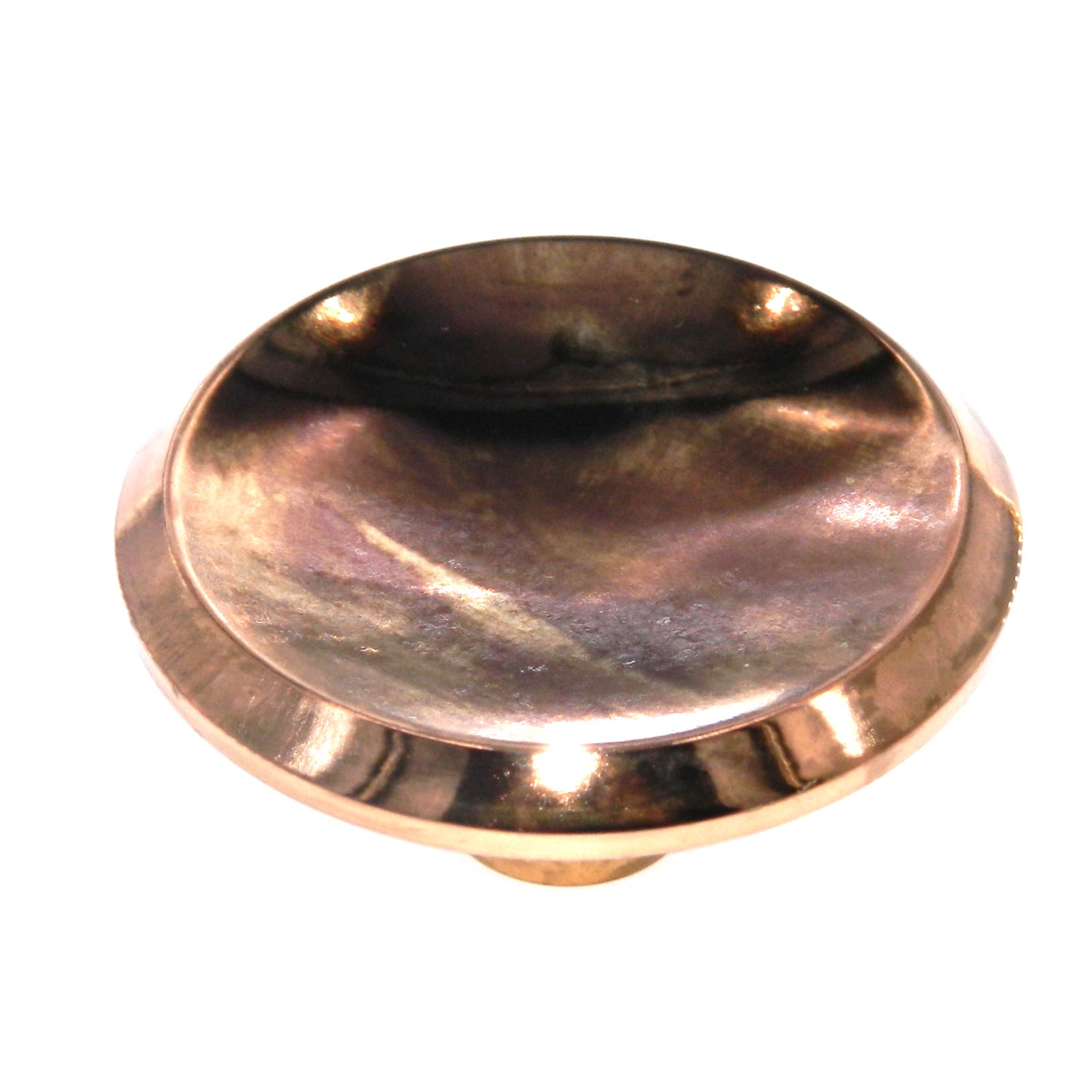 Vintage Washington Bevel-Edge Polished Copper 2" Round Cabinet Knob 952R-CU