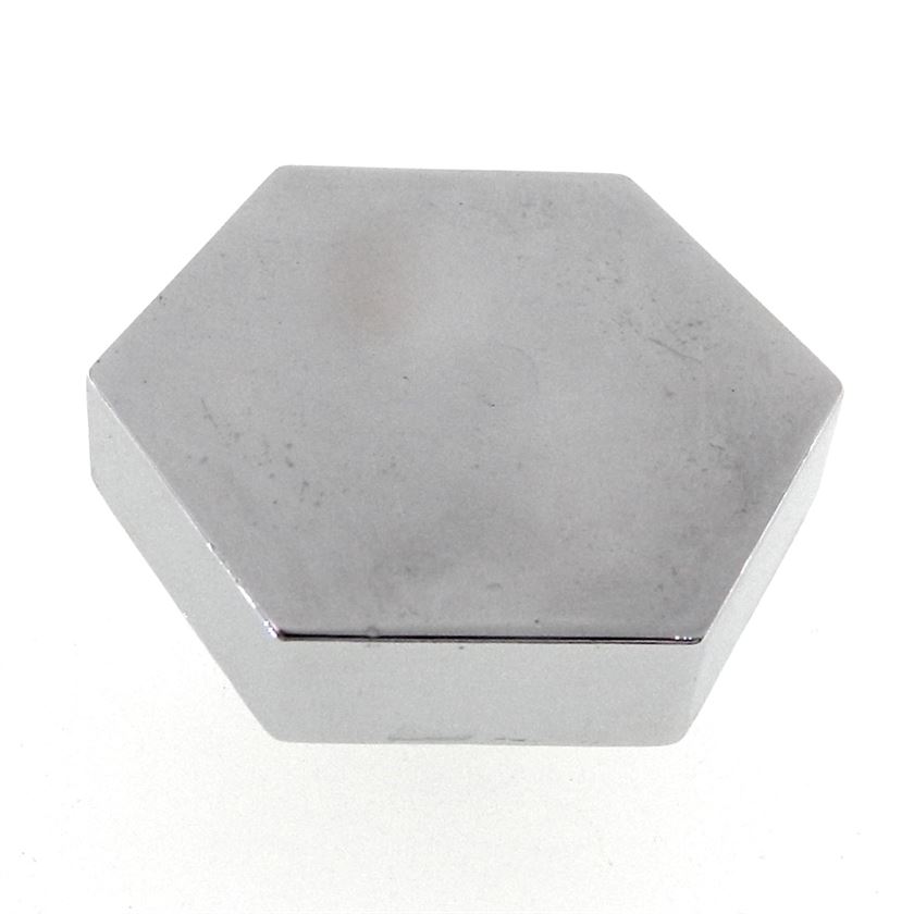 Amerock Allison Polished Chrome 1 1/2" Hexagon Cabinet Knob 963