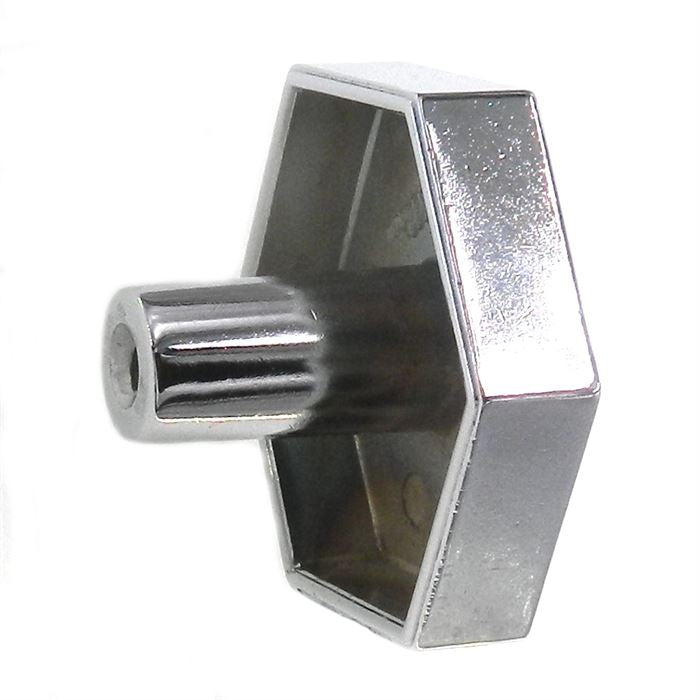 Amerock Allison Polished Chrome 1 1/2" Hexagon Cabinet Knob 963