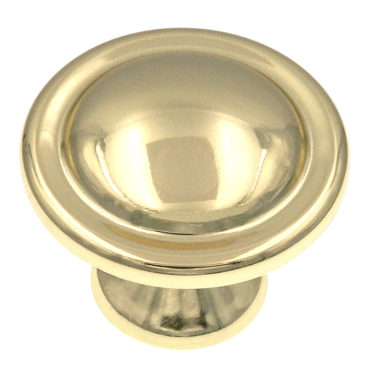 Ultra Designer's Edge Polished Brass Large Round BiFold Door Knobs 96310