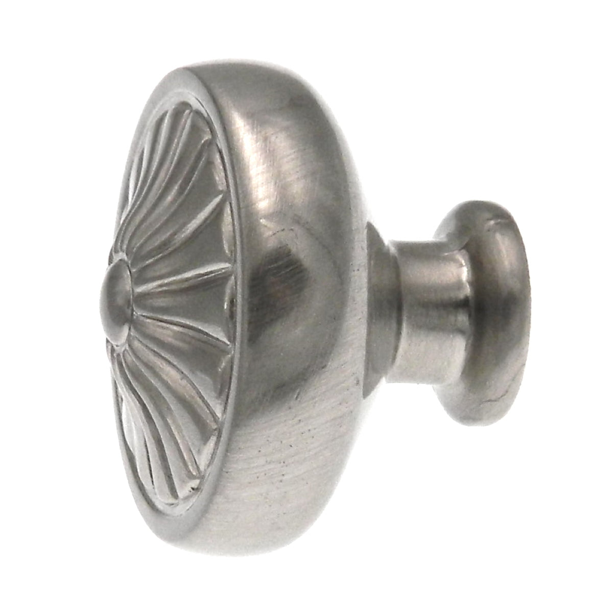 Ultra Designer's Edge Satin Nickel Round 1 1/4" Knob 98447