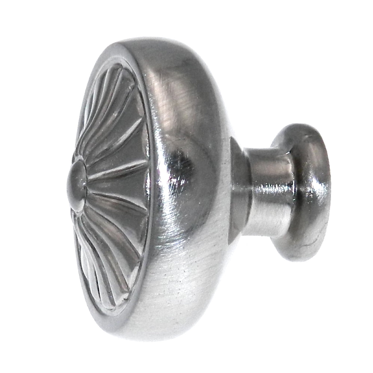 Ultra Designer's Edge Satin Nickel Round 1 1/4" Knob 98447