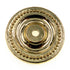 Amerock Allison Polished Brass 2" Dotted Cabinet Knob Backplate 987PB