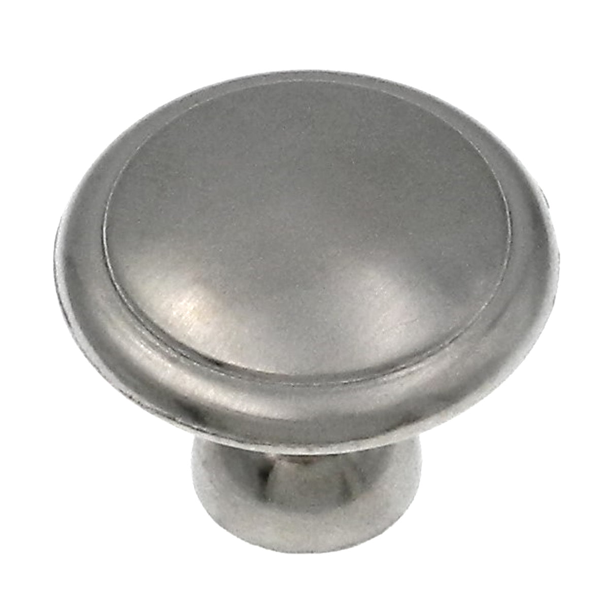 10 Pack Laurey Satin Nickel Round 1 1/4" Cabinet Knob 99908