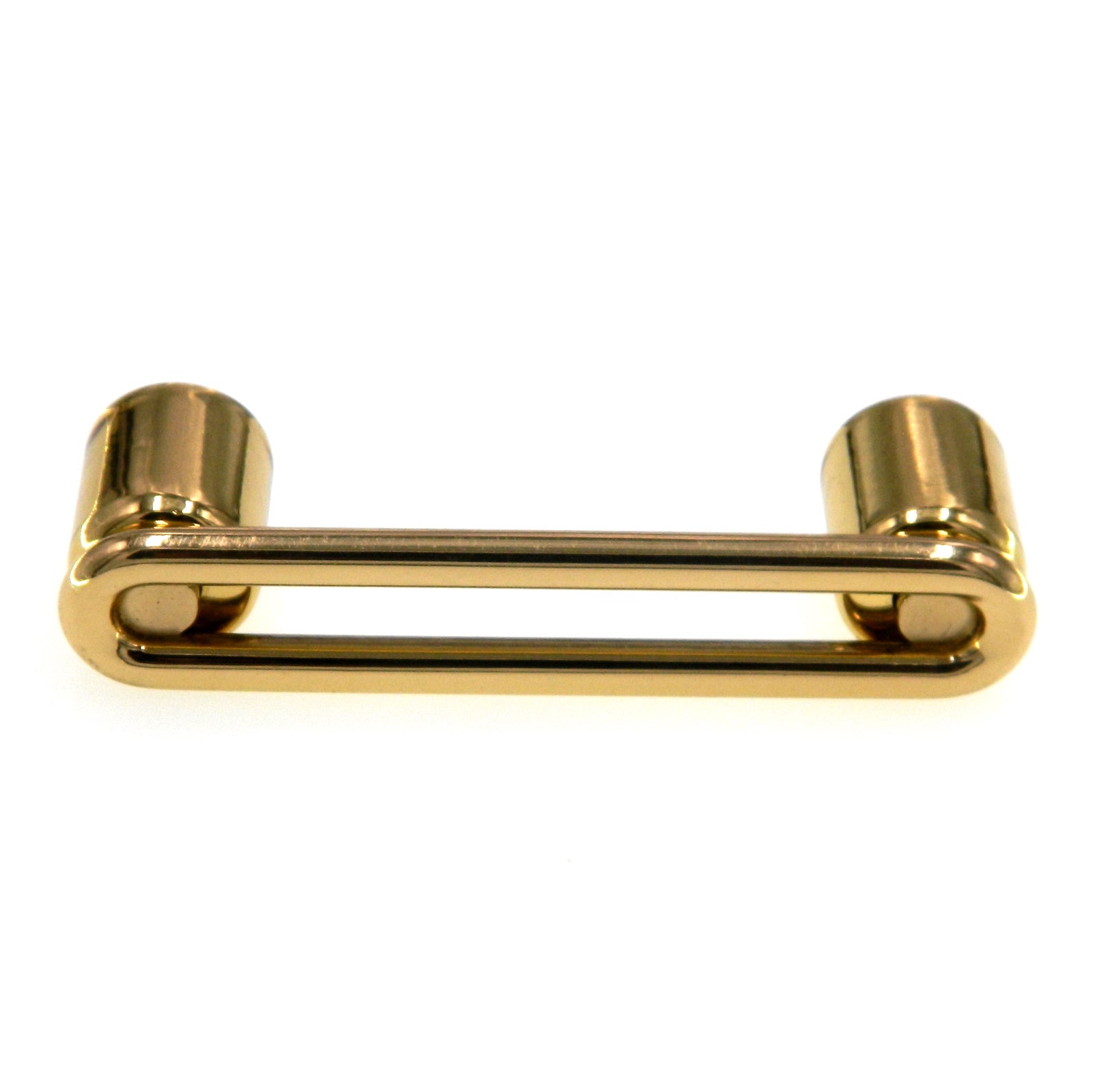 Vintage Amerock Fusital Solid Brass 2 1/2" cc Bar Pull Cabinet Pull A31-B-3