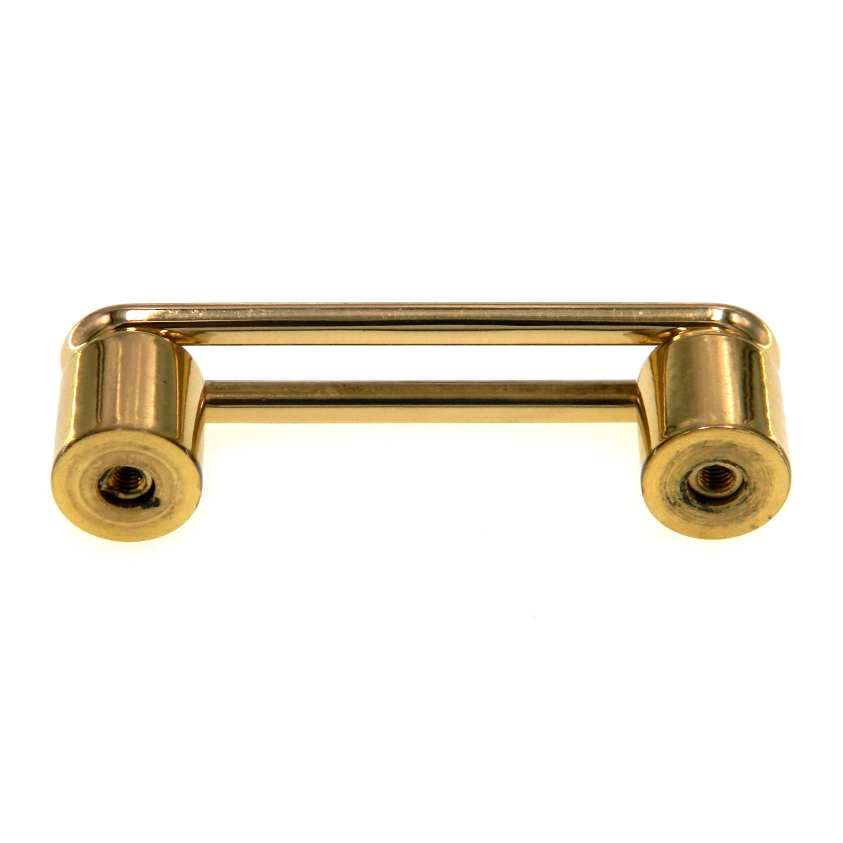 Vintage Amerock Fusital Solid Brass 2 1/2" cc Bar Pull Cabinet Pull A31-B-3