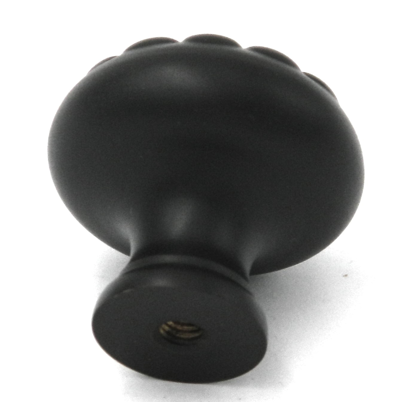 10 Pack Belwith Keeler Sechel 1 1/4" Oil Rubbed Bronze Round Solid Brass Cabinet Knob A316