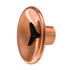 Amerock Contemporary 2" Satin Copper Round Cabinet Knob Pull A3301-E