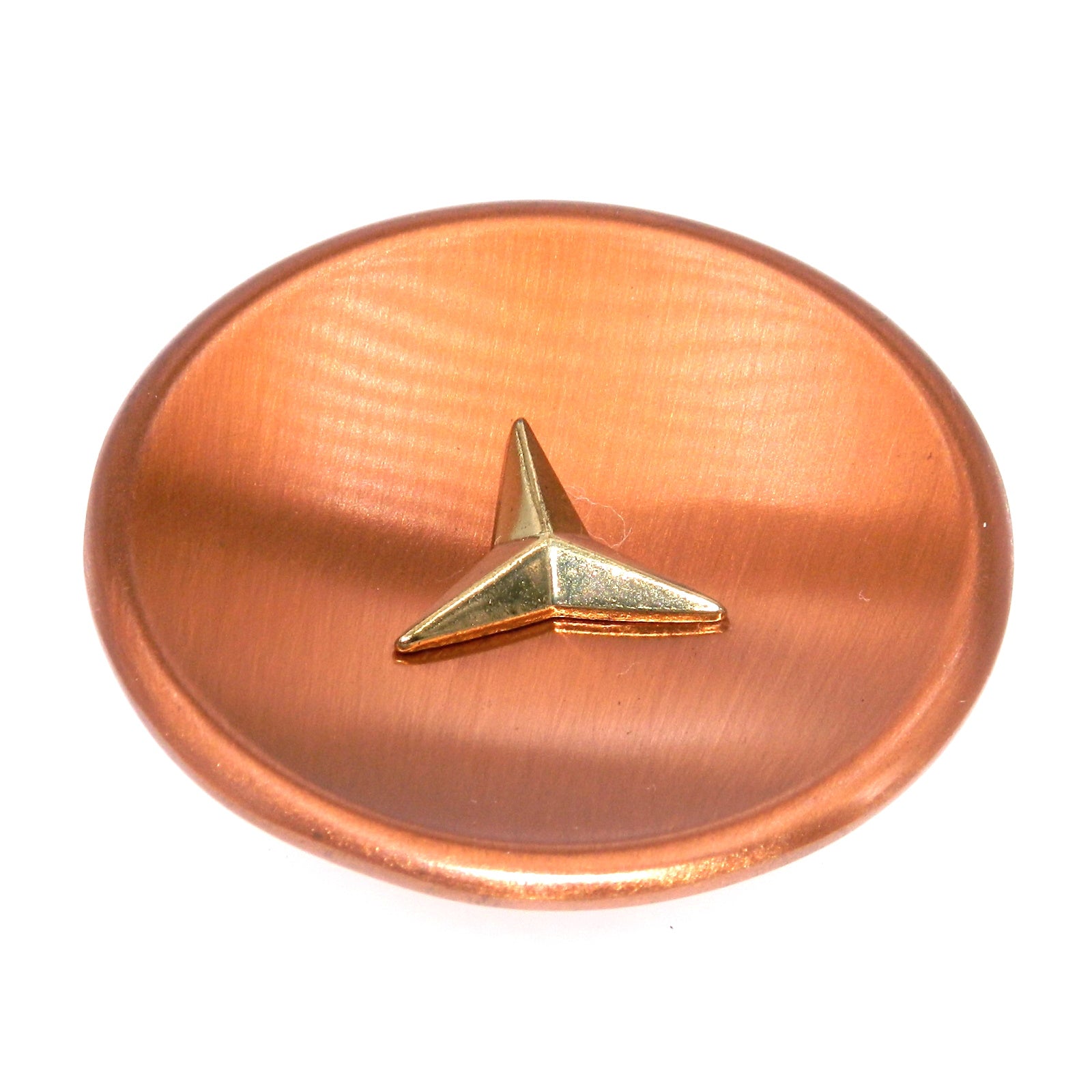 Amerock Contemporary 2 1/2" Satin Copper Round Cabinet Knob Pull A3401-B