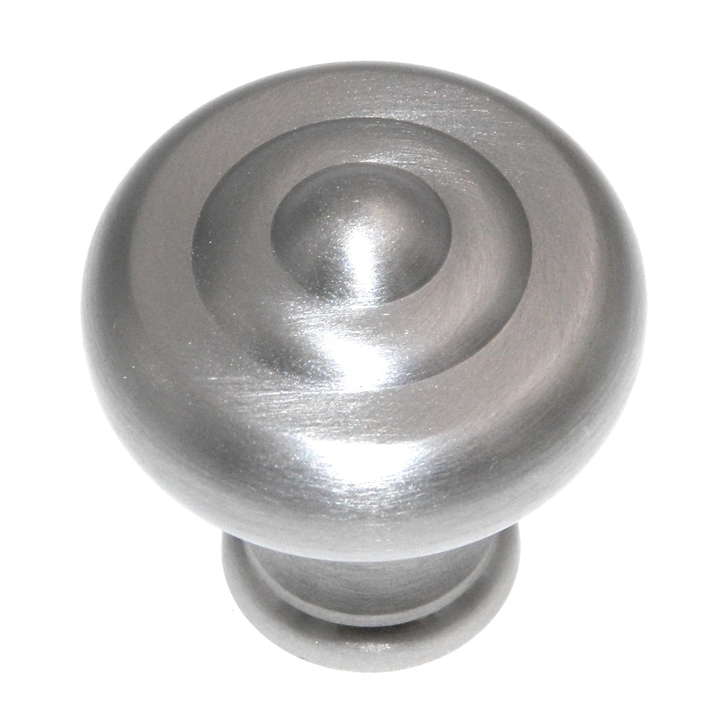 10 Pack Belwith Keeler Sechel 1 1/4" Satin Nickel Round Solid Brass Cabinet Knob A403