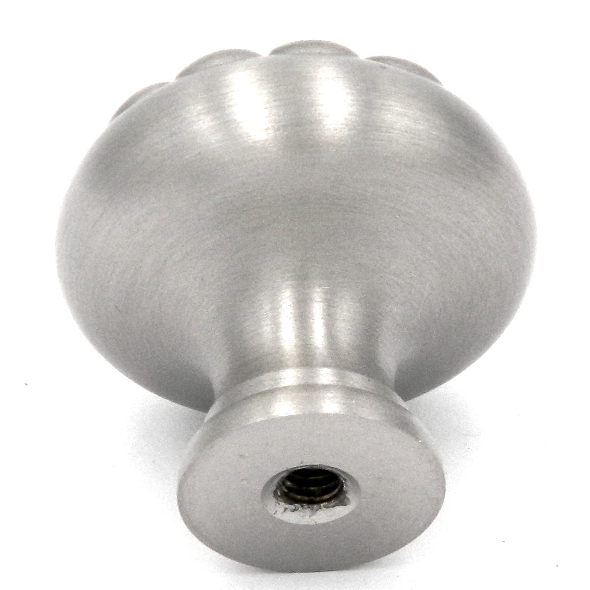 10 Pack Belwith Keeler Sechel 1 1/4" Satin Nickel Round Solid Brass Cabinet Knob A416