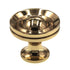 FKI Hardware Period Brass 1" Round Cabinet Knob Polished Solid Brass A47