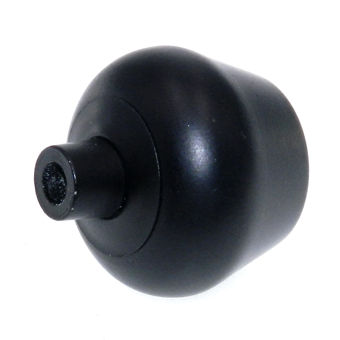 Vintage Amerock Contemporary Ebony Black 1 1/2" Round Cabinet Knob A529-D