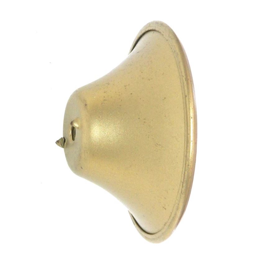 Vintage Amerock Concave Dull Brass 2" Round Cabinet Knob A595-4