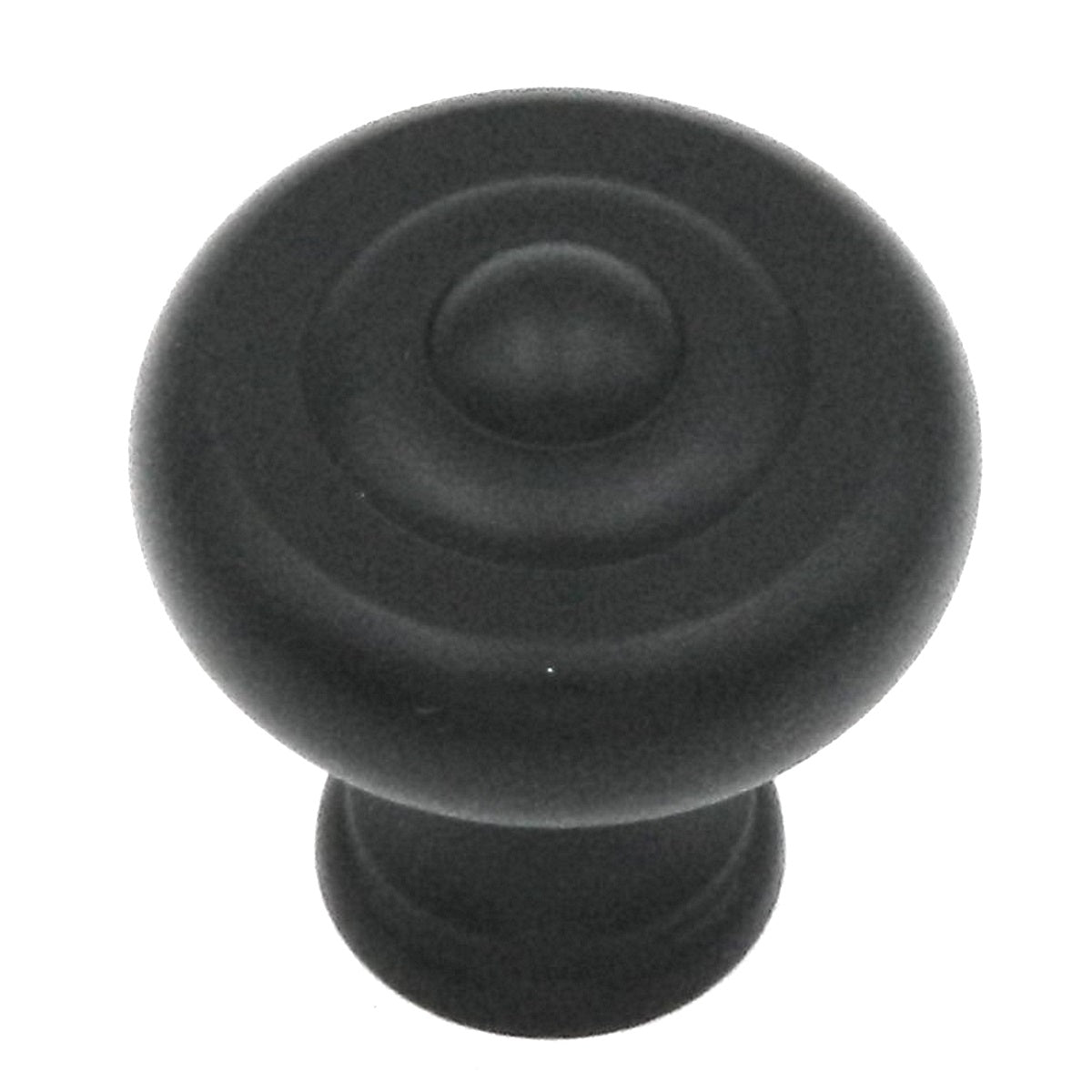 Belwith Keeler Carriage House 1 1/4" Wrought Iron Round Solid Brass Cabinet Knob A703