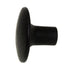 Acorn Manufacturing Smooth Large 1 3/8"  Cabinet Knob Matte Black AP2BP