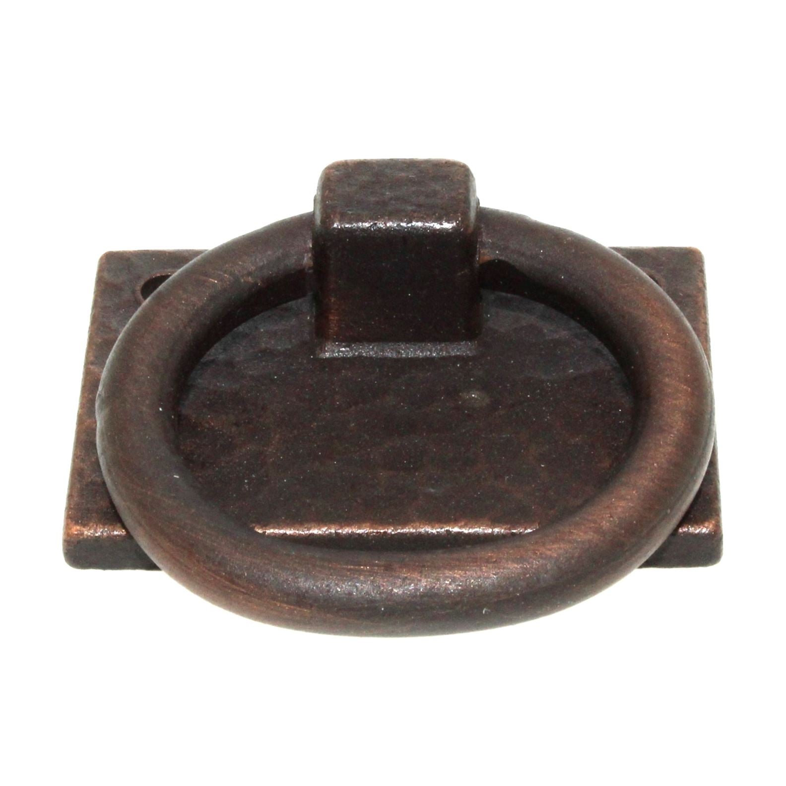 Acorn Mfg Interior Ring Pull 4 Pyramid Screws Oil-Rubbed Bronze APAQP