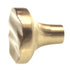 Belwith Keeler Caspian Satin Brass 1 1/4" Wavy Top Cabinet Knob B056974-04