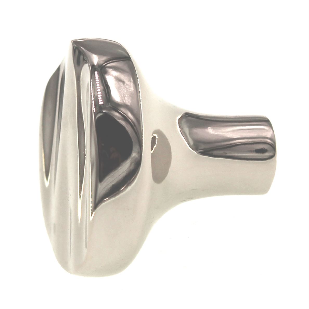 Belwith Keeler Caspian Polished Nickel 1 1/4" Wavy Top Cabinet Knob B056974-14