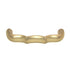 Belwith Keeler Trellis Flat Ultra Brass 3" Ctr. Cabinet Pull B076139-FUB