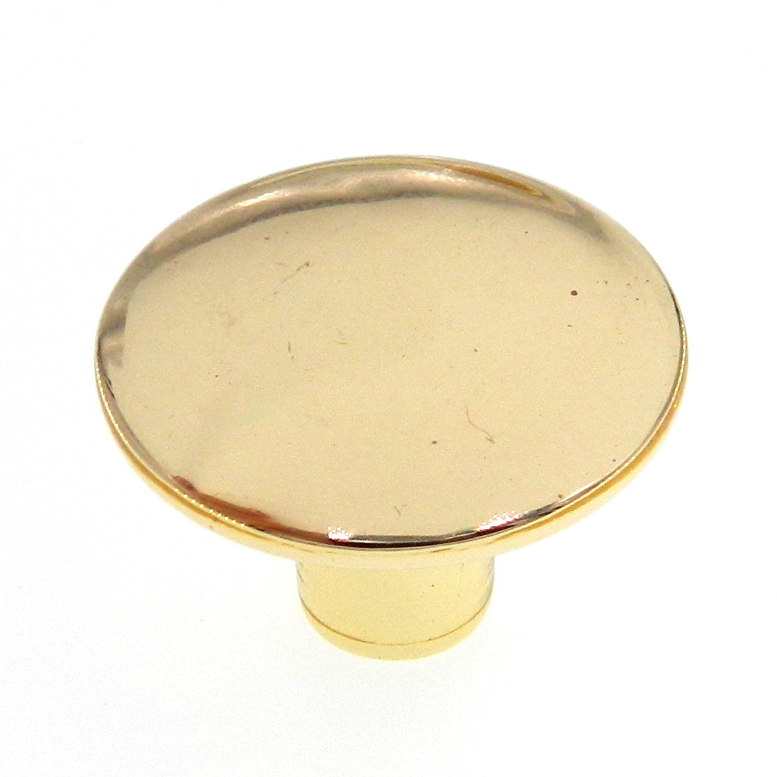 Amerock Forges Polished Brass 1-3/16" Round Cabinet Knob B312-B-3 Made in Italy