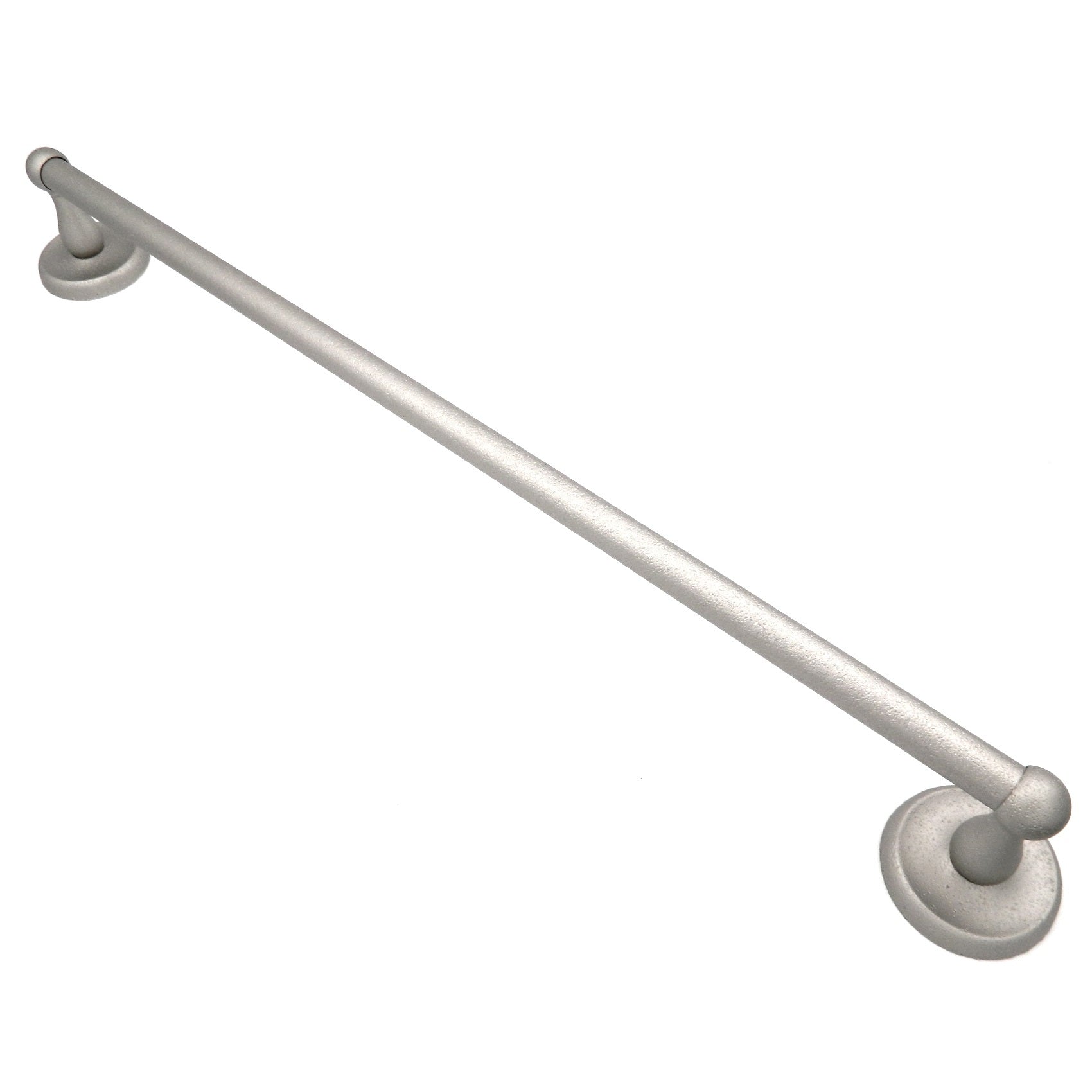 Rustic Ancient Treasures Satin Chrome 32" Bathroom Towel Bar Rack B5632SAT