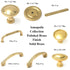 Belwith Keeler Annapolis P16 Polished Brass 3"cc Solid Brass Arch Cabinet Handle Pull