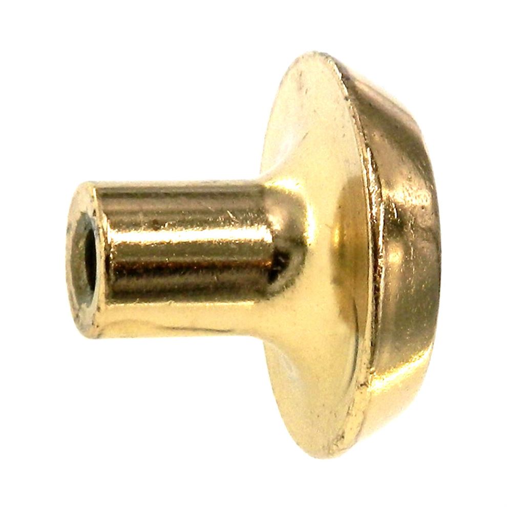 Amerock Catalina Polished Brass 1" Round Cabinet Knob BE524-3