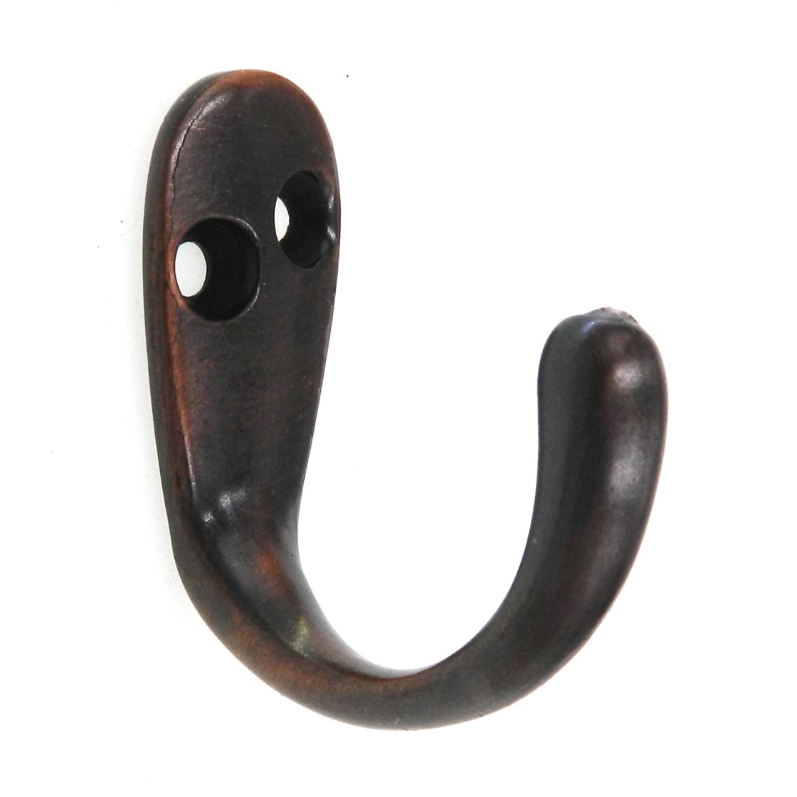 2 Pack Warwick Bronze Single Coat, Robe, Utility Wall or Door Hook BH2001BZ