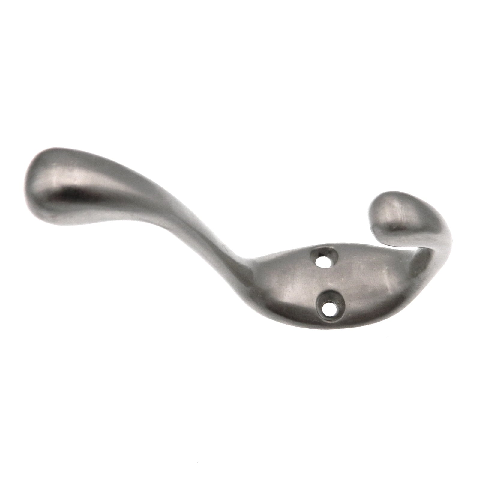 Warwick Satin Nickel Double Coat, Hat, Robe, Towel Wall or Door Hook BH2003SN