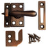 Warwick Window Lock, Casement Fastener with 3 Strikes, Bronze BH2014BZ