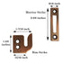 Warwick Window Lock, Casement Fastener with 3 Strikes, Bronze BH2014BZ