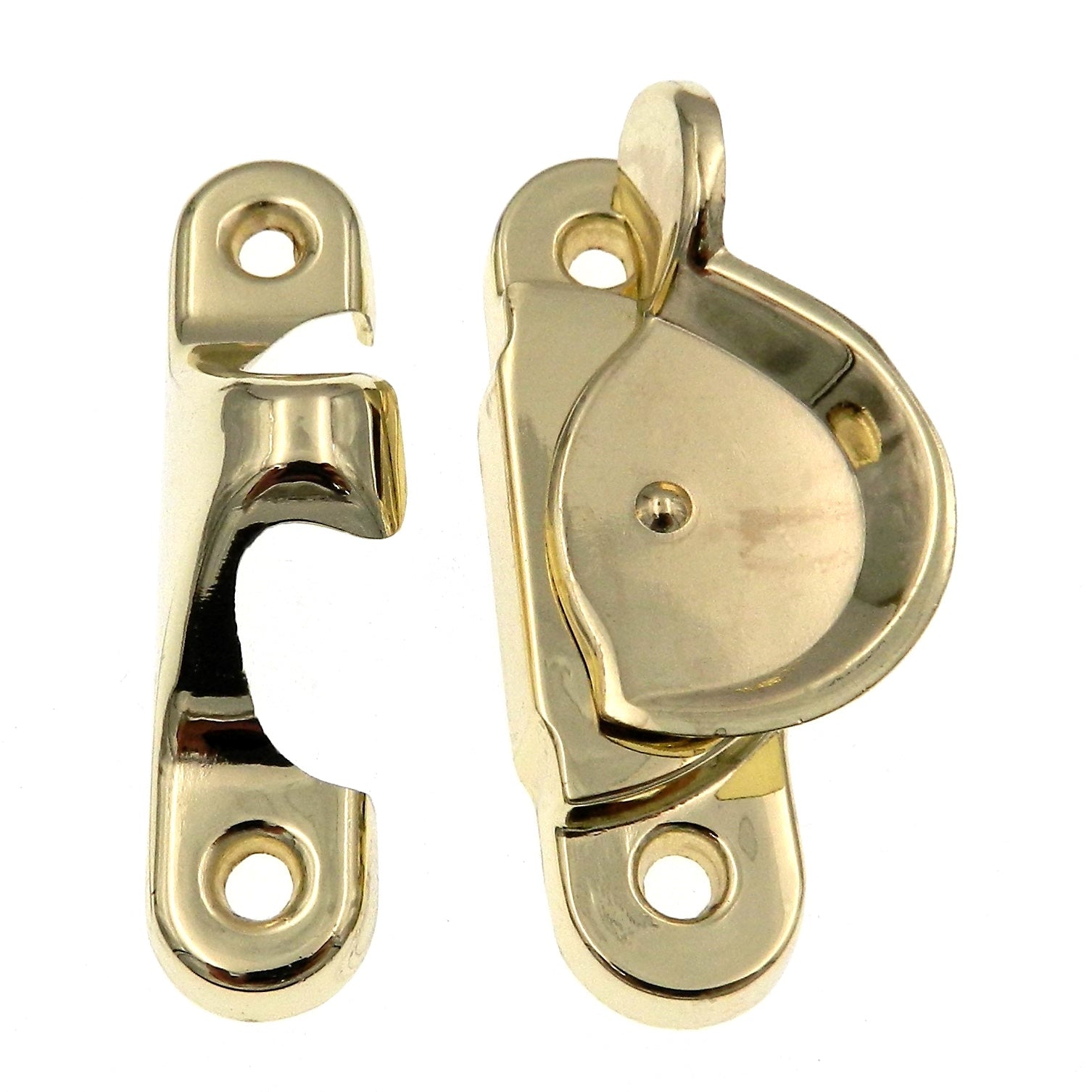 Warwick Window Sash Lock with Cam Action, Polished Brass BH2015PB