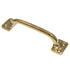 Warwick Polished Brass 4 1/4"cc Window Bar Sash Lift Handle Pull BH2018PB