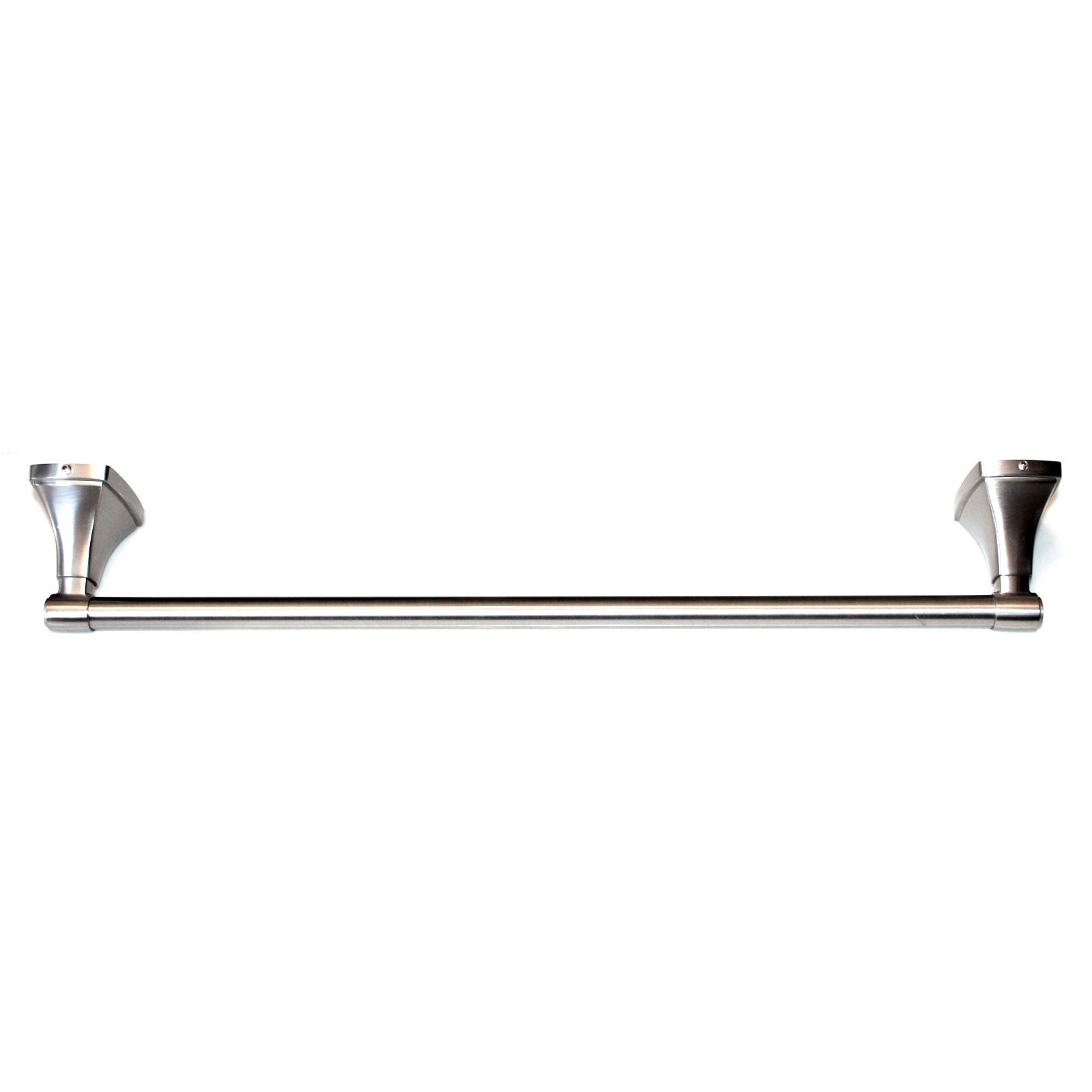 Amerock Clarendon 18" Bath Towel Bar Satin Nickel BH26503G10