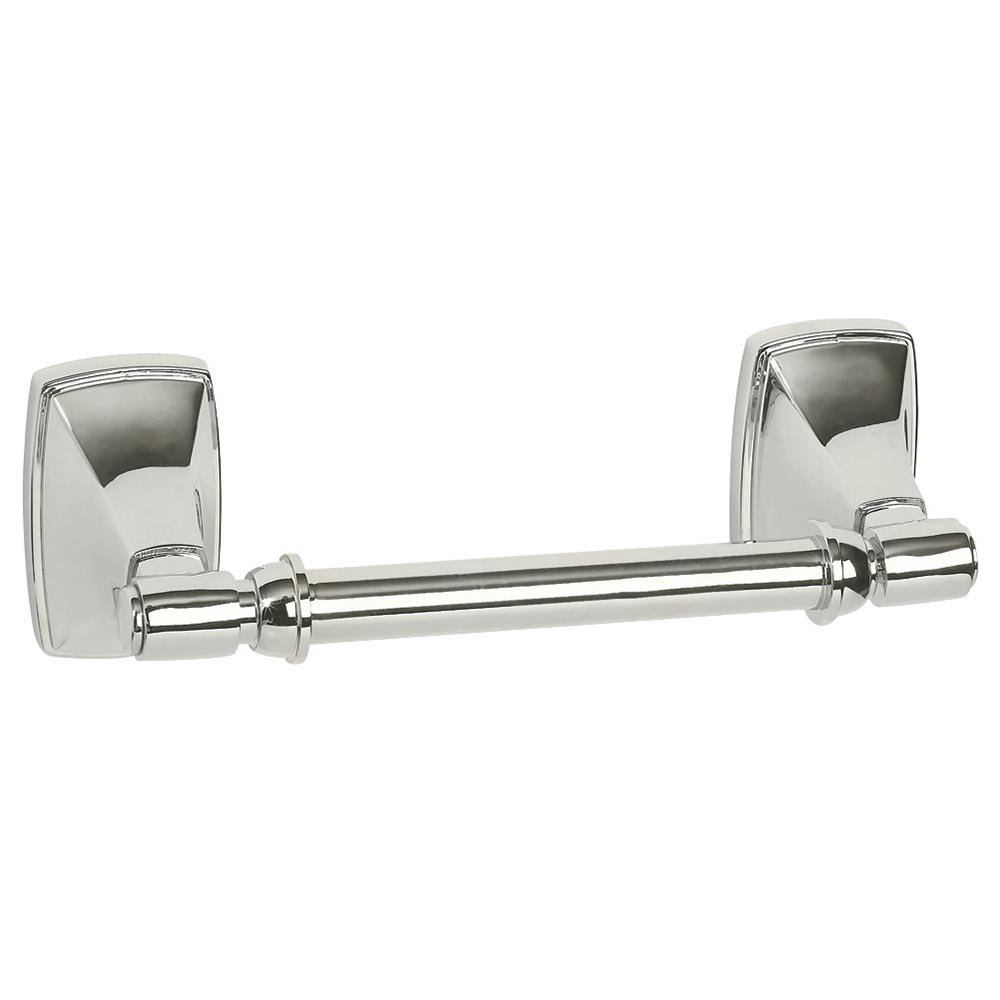 Amerock Clarendon Polished Chrome Pivot Bath Tissue Roll Holder BH26507-26