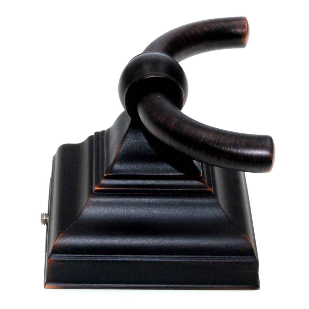 Amerock Markham 2 Prong Double Robe or Coat Hook Oil-Rubbed Bronze BH26512ORB