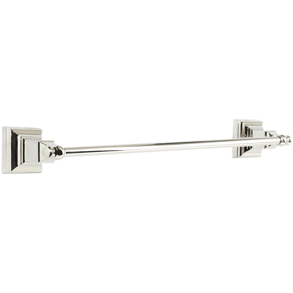 Amerock Markham Polished Nickel 18 in Bath Towel Bar BH26513PN