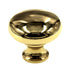 Keeler Solid Brass 1 1/4" Round Cabinet Knob Polished Brass BK13-03