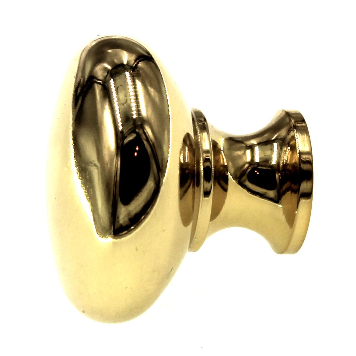 Keeler Solid Brass 1 1/4" Round Cabinet Knob Polished Brass BK13-03