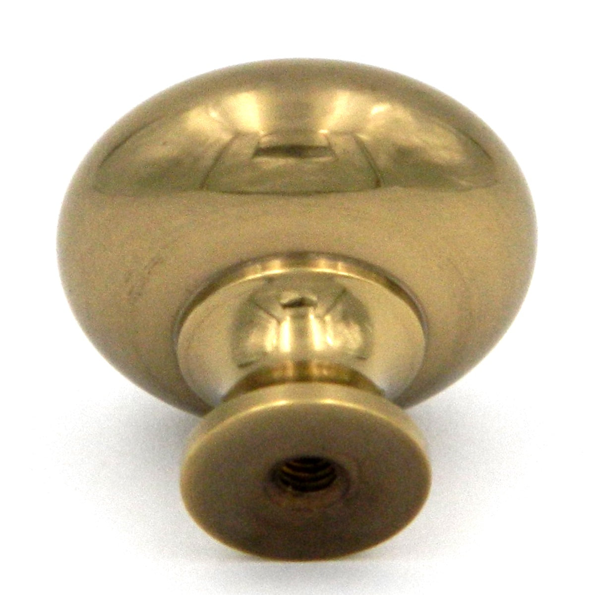 Belwith Keeler Period Brass 1 1/4" Sherwood Antique Brass Round Solid Brass Cabinet Knob BK13-07