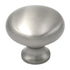 10 Pack Belwith Keeler Period Brass 1 1/4" Satin Nickel Round Smooth Solid Brass Cabinet Knob BK13-15