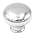 Belwith Keeler Solid Brass 1 1/4" Polished Chrome Round Cabinet Knob BK13-26