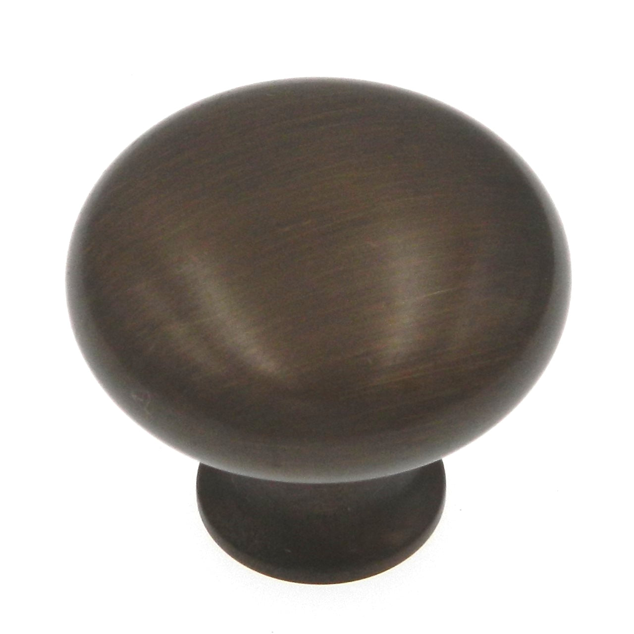 BK13-AB Dark Antique Solid Brass 1 1/4" Cabinet Knob Pull Belwith Keeler