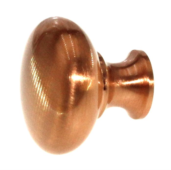 Belwith FKI Hardware Period Brass Satin Copper 1 1/4" Cabinet Knob BK13-SCO