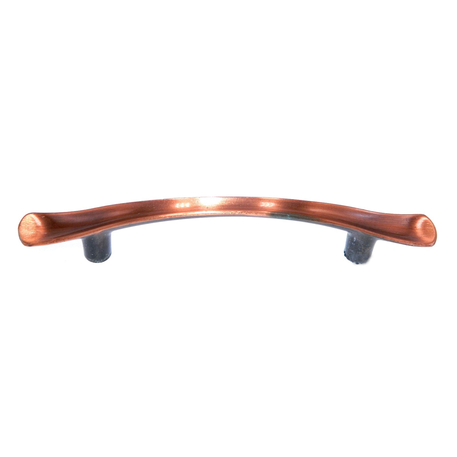 Vintage Amerock Modern Antique Copper 3"cc Cabinet Arch Pull Handle BP102-AC