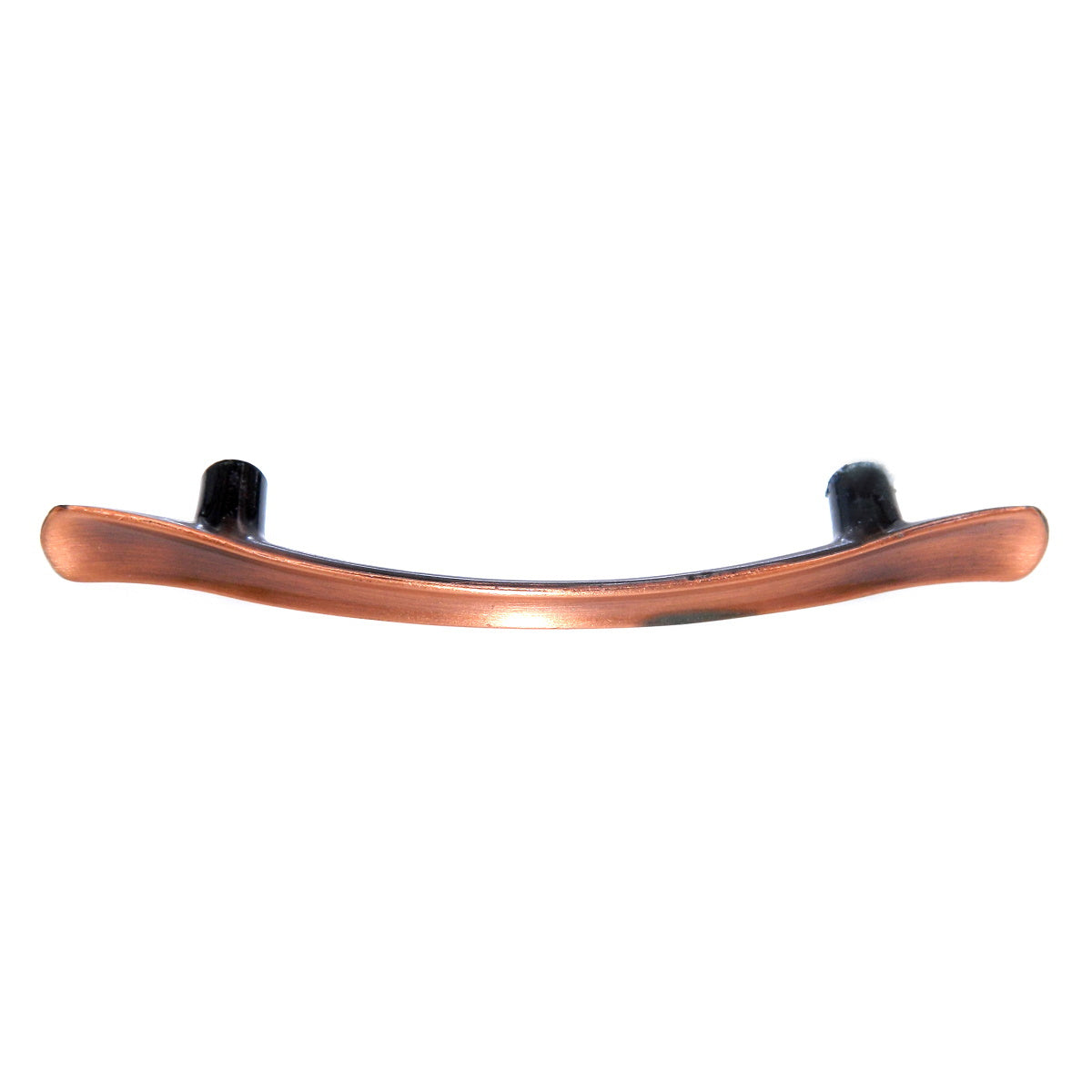 Vintage Amerock Modern Antique Copper 3"cc Cabinet Arch Pull Handle BP102-AC