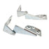 Set Amerock Perma-Brite Zinc Concealed Overlay Pin Knife-Pivot Hinges BP1242H-2G