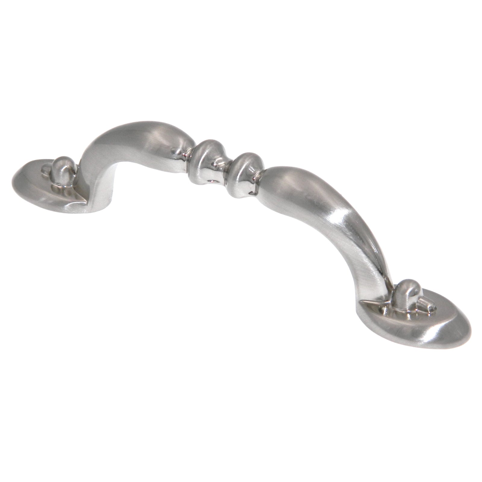 Amerock Sterling Traditions Sterling Nickel 3" Center to Center Cabinet Handle Pull BP1303G9