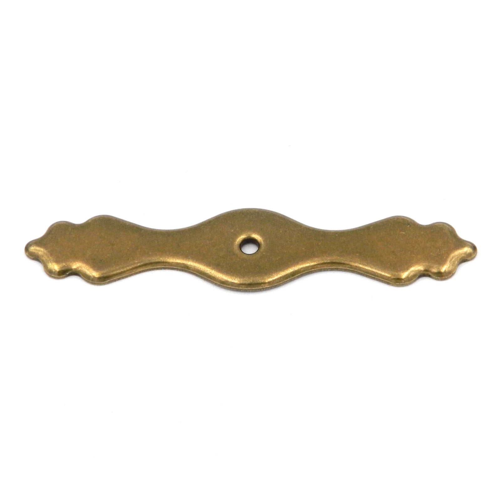 Amerock Burnished Brass Traditions Cabinet Knob Pull Backplate BP1304-O77